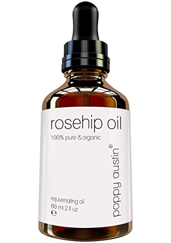 Aceite de Rosa Mosqueta - Vegano, Cruelty-Free, Orgánico, Puro y Prensado en Frío Semilla de Rosa Mosqueta - Para Suavizar e Hidratar Todo el Cuerpo - Mejor para Rostro, Piel Seca y de Acné, 60ml