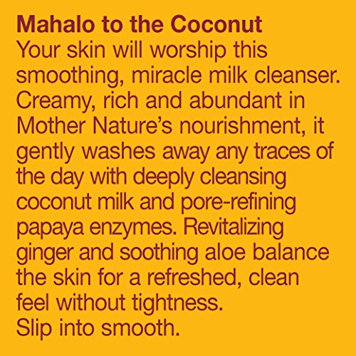 Alba Botanica Hawaiian Nutrishing Face Wash, Coco Leche, 8 oz