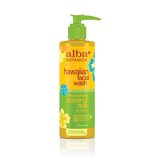 Alba Botanica Hawaiian Nutrishing Face Wash, Coco Leche, 8 oz