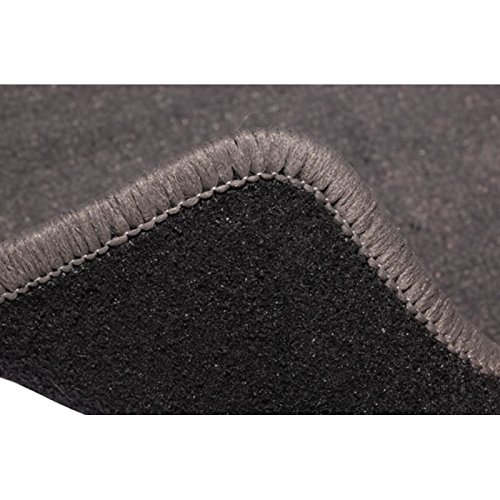 Alfombra AUTO Luxe GT sobre medida para Megane 2 Berlina (de 09/02 – 10/08) – 1 – alfombrilla de maletero – gris – Moqueta aiguillete 750 G/m2 + SS capa 1200 G/m2