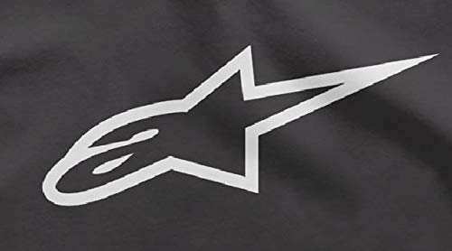 Alpinestars Ageless Classic tee Camiseta, Blanco (Black/White), Small para Hombre