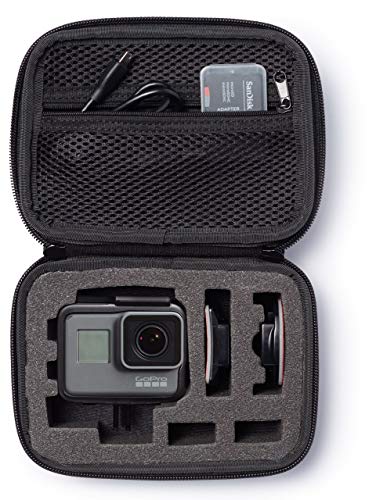 AmazonBasics - Estuche de transporte para GoPro - Extra-pequeño