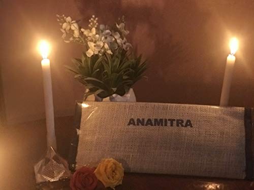 ANAMITRA - Varillas de Incienso Natural Hechas a Mano - Sandalias de azafrán, Frangipani, Lavanda, pakeeza, Rosa, eucalipto, ámbar, Kesar Chandan, Vainilla, Incienso - Paquete de 10