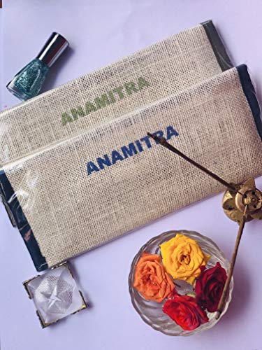 ANAMITRA - Varillas de Incienso Natural Hechas a Mano - Sandalias de azafrán, Frangipani, Lavanda, pakeeza, Rosa, eucalipto, ámbar, Kesar Chandan, Vainilla, Incienso - Paquete de 10