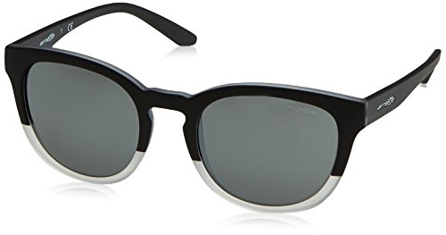 Arnette Cut Back gafas de sol, Matte Black/Matte Crystal, 53 para Hombre