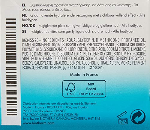 Biotherm, Mascarilla hidratante y rejuvenecedora para la cara - 250 gr.