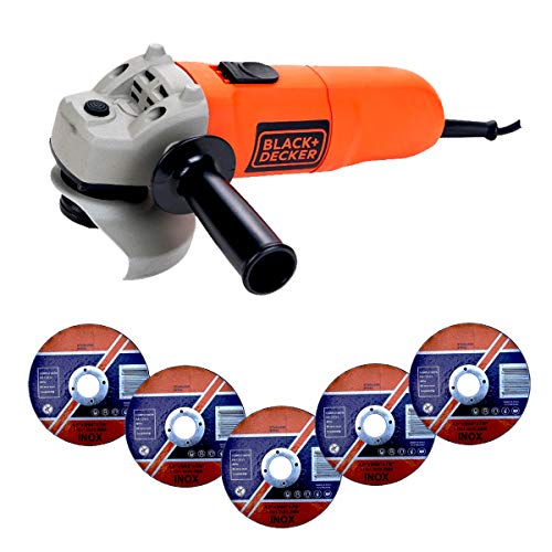 BLACK+DECKER KG115K-QS - Amoladora 750W de 115mm