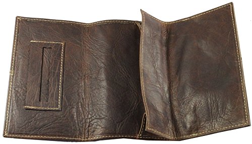 Bolsa De Tabaco Virginia | Cuero De Búfalo | Estuche De Cigarillos Caja Hombre Femme Marrón | by Alpenleder