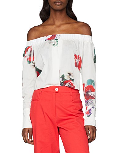 Cacharel 18efp Camiseta de Manga Larga, Rojo (Kiss), Medium (Talla del Fabricante: 38) para Mujer