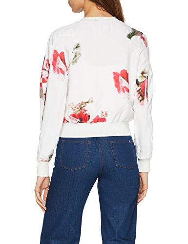 Cacharel 18efp Chaqueta Bomber, Rojo (Kiss), Medium (Talla del Fabricante: 38) para Mujer