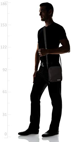 Calvin Klein - Revealed 2g Mini Reporter, Organizadores de bolsos Hombre, Negro (Black), 0.1x0.1x0.1 cm (W x H L)