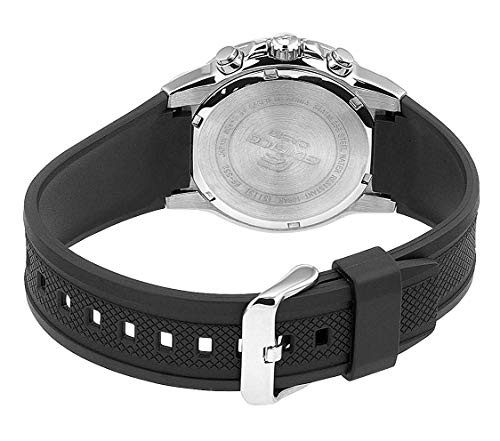 Casio  EF-552-1AVEF EDIFICE - Reloj en caja sólida de acero inoxidable, 10 BAR, para Hombre, con Correa de Acero macizo, Negro