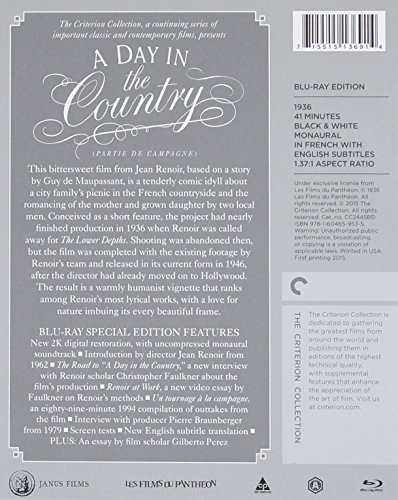 Criterion Collection: Day In The Country [Edizione: Stati Uniti] [Italia] [Blu-ray]