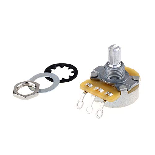 CTS 450 Series B500K Potenciómetro lineal de olla de eje dividido para bajo de guitarra eléctrica, 10% de tolerancia