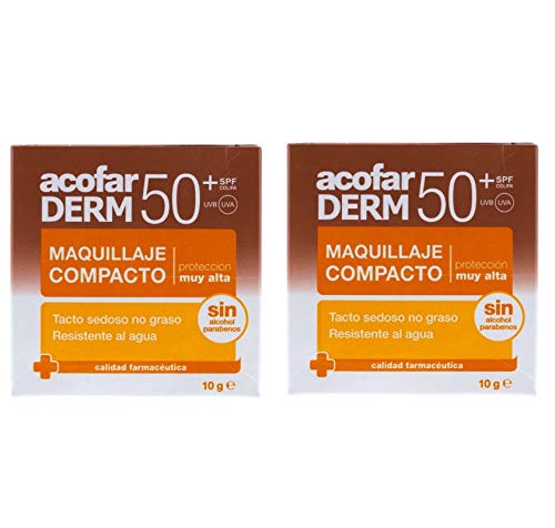 duplo maquillaje compacto TActo sedoso SPF 50