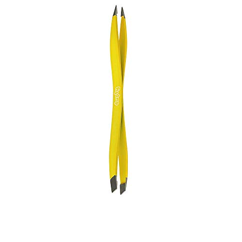DUPLY PINZA DEPILAR DE DOBLE PUNTA FINA/OBLICUA AMARILLO