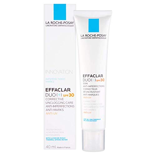 Effaclar duo [+] spf30 soin anti-imperfections, correcteur désincrustant, anti-marques, anti-uv