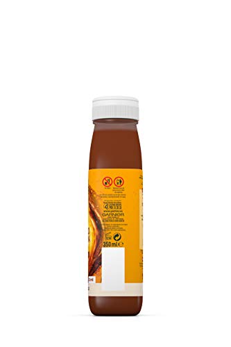 GARNIER Fructis Hair Food Champú de Macadamia Alisadora para Pelo Seco y Rebelde - 350 ml