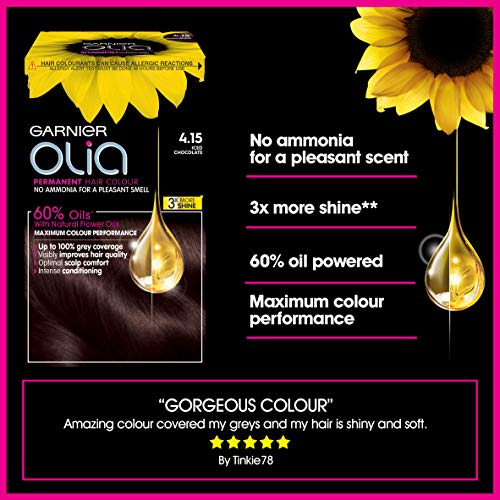 Garnier Olia - Tinte de coloración permanente para el pelo