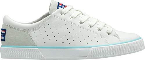 Helly Hansen W Copenhagen Leather, Zapatillas para Mujer, Blanco (Off White/Blue Tint 011), 37 EU