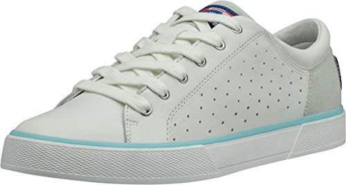 Helly Hansen W Copenhagen Leather, Zapatillas para Mujer, Blanco (Off White/Blue Tint 011), 37 EU