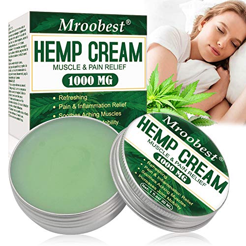 Hemp Cream, Crema De Cáñamo, Bálsamo de cáñamo, Gel De Cáñamo, Crema de Cáñamo con 3500 mg, Extracto de Cáñamo para Aliviar Dolor Articulaciones y Músculos y Articulacion - 30 ML