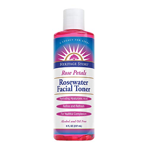 Heritage - Tónico Facial agua de rosas de rosa pétalos - 8 oz.