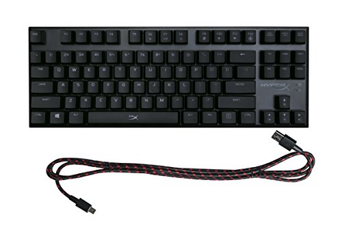 HyperX Alloy FPS Pro, Teclado Mecánico de Gaming, USB, Multicolor (Cherry Blue)
