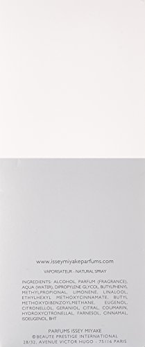 Issey Miyake - L'Eau D'Issey pour Homme - Agua De Tocador Vaporizador, 125 ml
