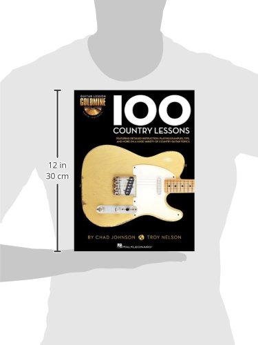 Johnson & Nelson: 100 Country Lessons (Book/Online Audio) (Guitar Lesson Goldmine)