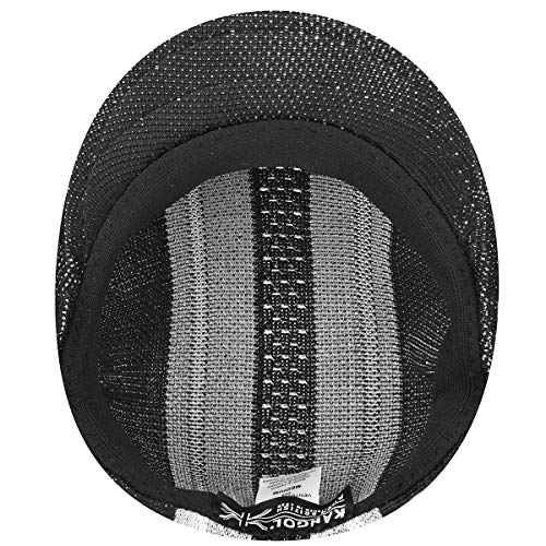 Kangol Gorra Plana Vented Stripes 504 Negro - S