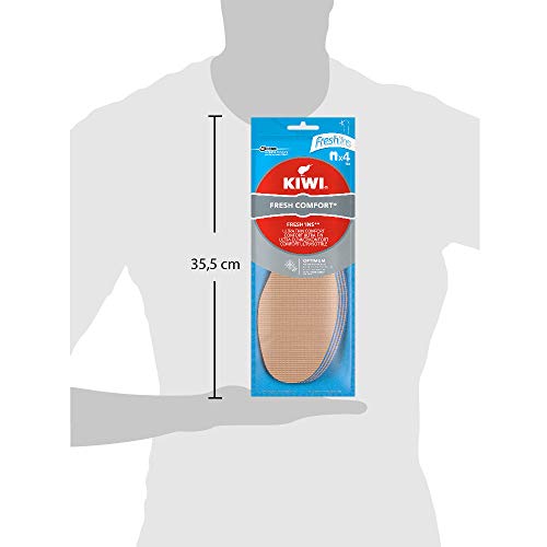 Kiwi Fresh'Ins, Comfort - Plantillas ultrafinas con ligera y fresca fragancia, 2 pares, 440 g