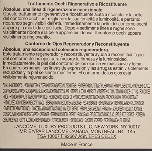 Lancôme Absolue Premium Bx Crème Yeux Contorno de Ojos - 20 ml