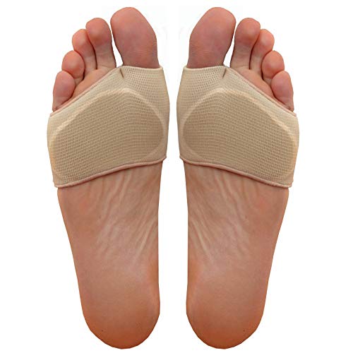 Medipaq - Almohadilla De Gel Para El Metatarso - Alivia El Dolor De La Bola Del Pie Ahora - 1 Par – M/L 41-47