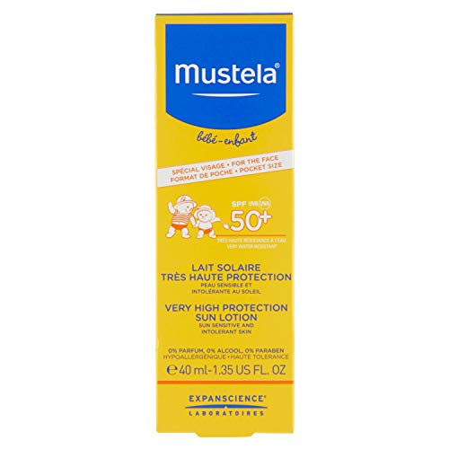 MUSTELA LECHE SOLAR ROSTRO 50+ 40 ML