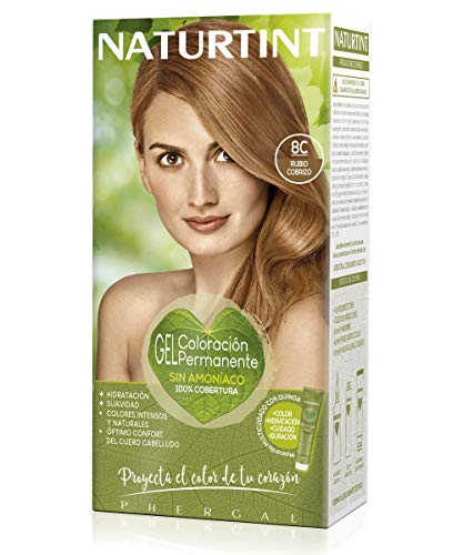 Naturtint 8C Rubio Cobrizo Tinte - 170 ml