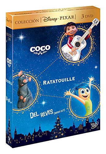 Pack: Coco + Ratatouille + Del Revés [DVD]