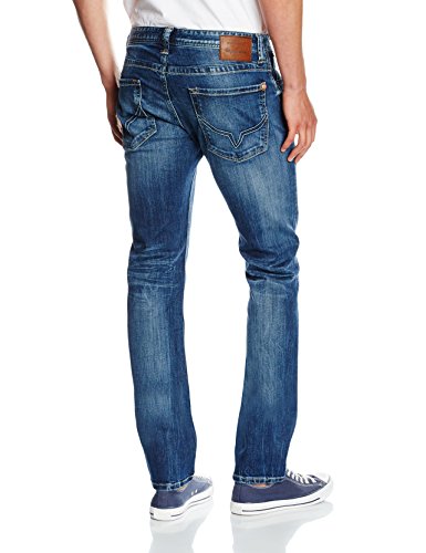 Pepe Jeans London Cash, Vaqueros para Hombre, Azul (11Oz Streaky Stretch Med Z23), W36/L34