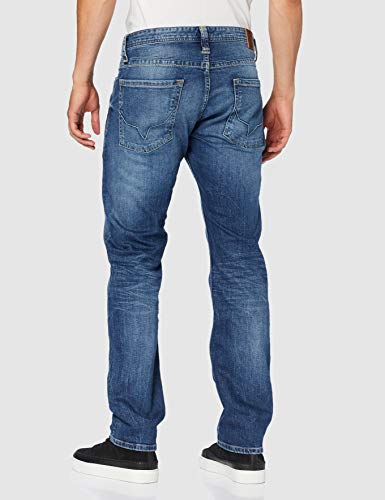 Pepe Jeans London Cash, Vaqueros para Hombre, Azul (11Oz Streaky Stretch Med Z23), W36/L34