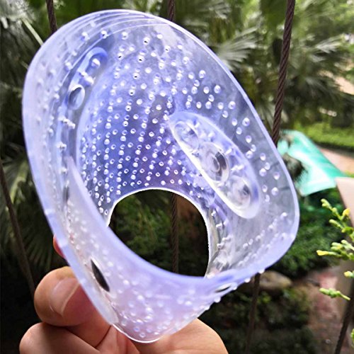 Plantillas de gel Transparente magnética ortopédico Plantillas desodorierende Breathable sweatpr impermeable (Hombres (39-45))