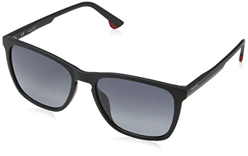 Police SPL573-U28P Gafas, negro, 55/17/145 Unisex Adulto