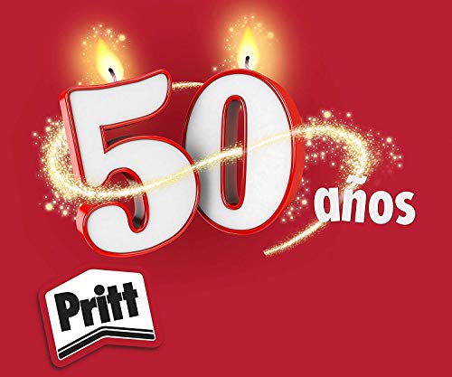 Pritt Barra Adhesiva, pegamento infantil seguro para niños para hacer manualidades, cola universal de adhesión fuerte para estuche y oficina, 1x11 g y 1x22 g Pritt Stick
