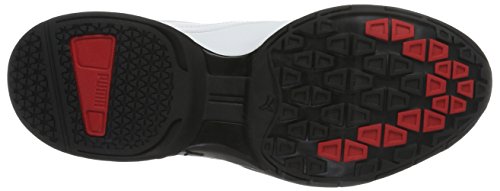 PUMA Tazon 6 FM, Zapatillas para Correr de Carretera para Hombre, Blanco White Black Silver, 43 EU