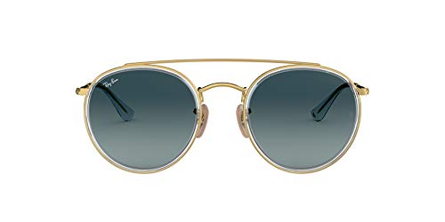 Ray-Ban RB3647N-91233M Gafas de sol, Dorado, 0 Unisex