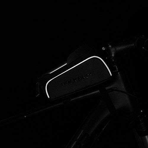 ROCKBROS Bolsa de Cuadro de Bicicleta MTB Montaña Carretera con Pantalla Táctil para Teléfono Móvil 6,5 Pulgadas para iPhone 11 XS MAX XR