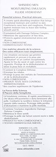 SHISEIDO Men Mosturizing Emulsion Tratamiento Diario 100 ml