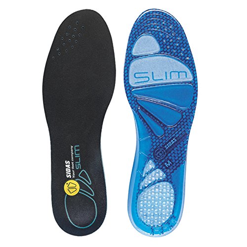 Sidas Cushioning Gel Slim Plantillas/Deportivas, Azul, 42-43 EU