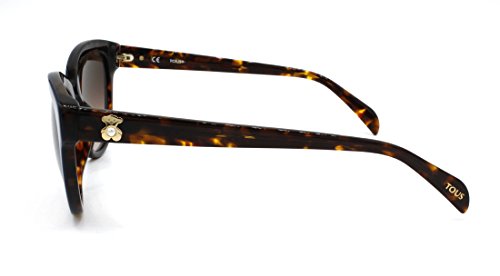 TOUS STO955S-540T55 Gafas, Azul/Marrón, 54/18/140 para Mujer