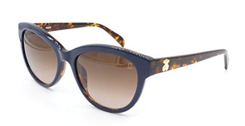 TOUS STO955S-540T55 Gafas, Azul/Marrón, 54/18/140 para Mujer