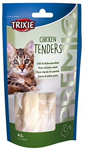 Trixie - Bolsa Snack Tiras De Pollo Light Gatos 100G
